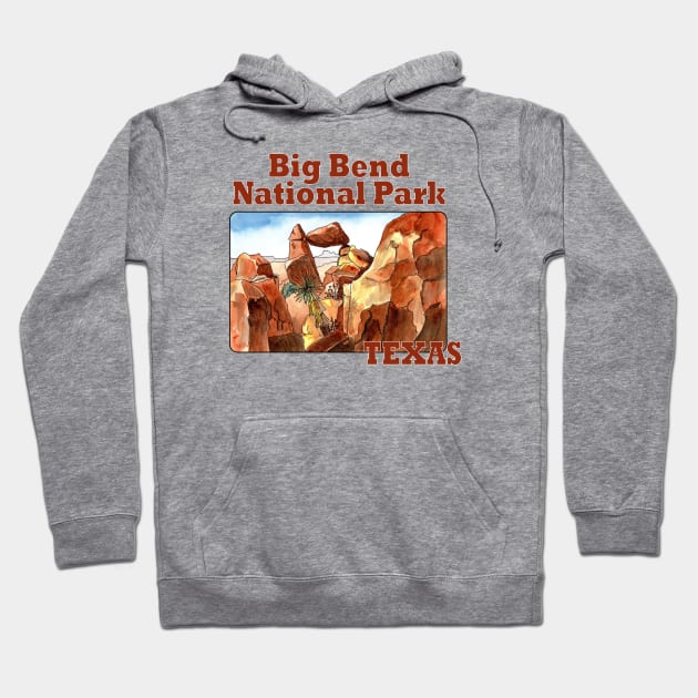 Big Bend National Park, Texas Hoodie by MMcBuck